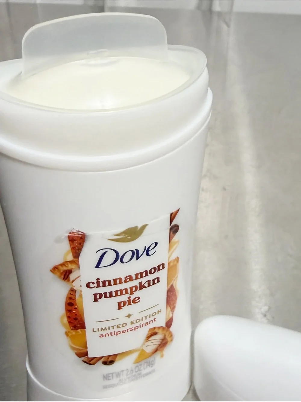 Dove CINNAMON PUMPKIN PIE Antiperspirant Deodorant 2.6 oz Limited Edition ~ NEW